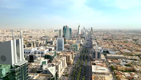 Aerial-view-Riyadh-capital-of-Saudi-Arabia