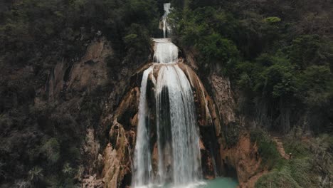 Beautiful-cascades-of-El-Chiflon-in-Chiapas,-Mexico