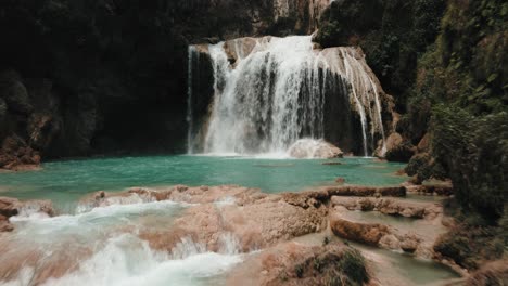 Blaue-Wasserfälle-Von-El-Chiflon-In-Mexiko.-Luftaufnahme