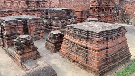 Ruinen-Von-Nalanda-Das-Bild-Wurde-In-Nalanda,-Bihar,-Indien-Aufgenommen