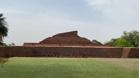 Ruinen-Von-Nalanda,-Bihar,-Indien