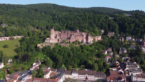 Heidelberg-Castle-in-Germany-at-sunset