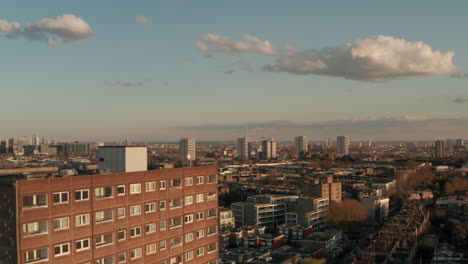 Rising-aerial-shot-of-council-flat-blocks-London