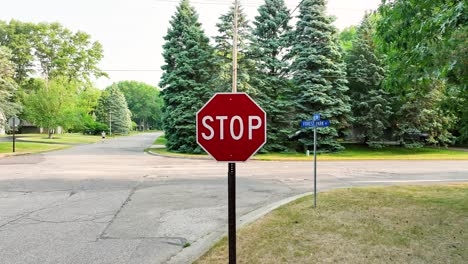 A-Stop-Sign-in-a-suburban-area