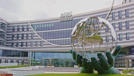 Static-view-of-the-beautiful-AFAS-headquarters-in-Leusden