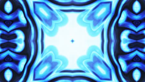 Kaleidoscope-Abstract-Outlined-Shapes-Moving-In-Hypnotic-Motion
