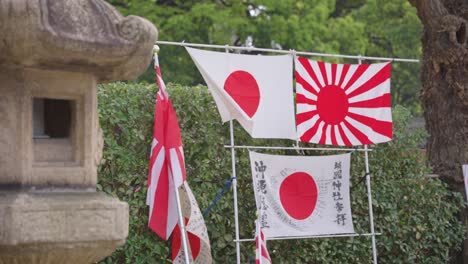 Japanese-Imperial-Flags-at-War-Memorial-Yasukuni-Shrine