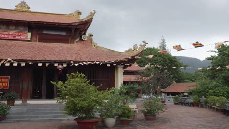 Sights-At-Van-Son-Pagoda-Buddhist-Temple-In-Con-Dao-Town,-Ba-Ria---Vung-Tau,-Vietnam