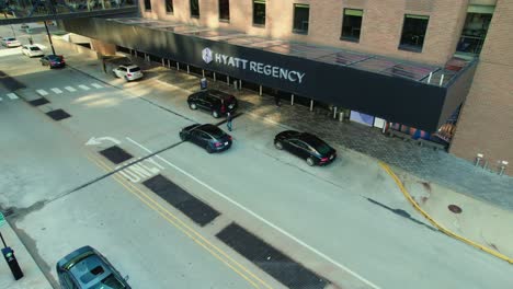 aerial-of-Hyatt-Regency-Chicago