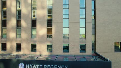 rising-aerial-of-Hyatt-Regency-Chicago