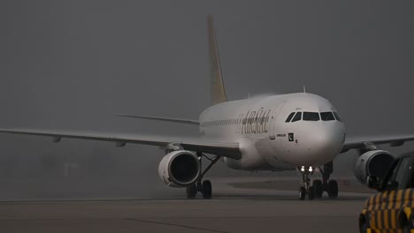 Water-Salute-On-airbus-a320-Aircraft-For-first-landing
