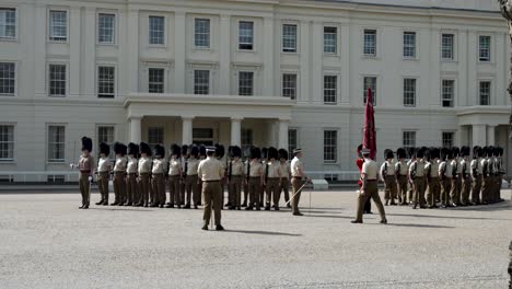 4-May-2023---Officers-At-Wellington-Barracks-Practising-For-Kings-Coronation-Ceremony