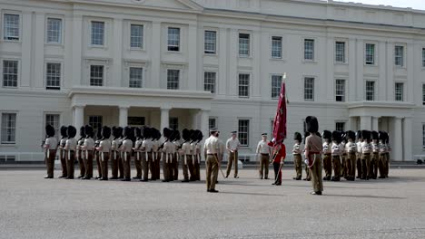 4-May-2023---Officers-At-Wellington-Barracks-Practising-For-Kings-Coronation-Ceremony