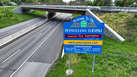 Pennsylvania-Turnpike-Sign