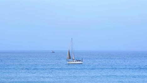 An-ocean-yacht-sailing-peacefully-across-the-sea