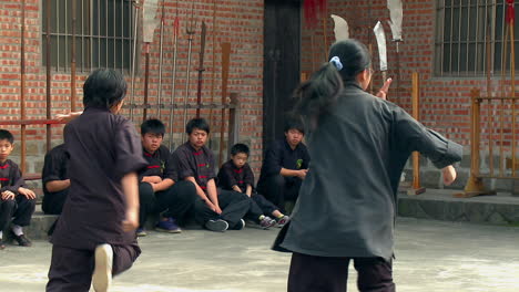 Couple-of-kids-learning-Chinese-martial-arts