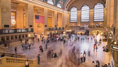 Timelapse-in-Grand-Central-Terminal,-New-York-City