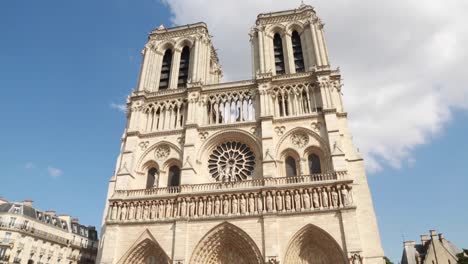 Notre-Dame-cathedral-5-years-before-the-fire-in-Paris,-France