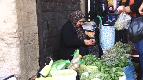 Muslim-Woman-At-Old-City-Market-Jerusalem