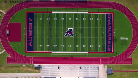 Aerial-footage-of-the-Aubrey-High-School-Football-Stadium-in-Aubrey-Texas
