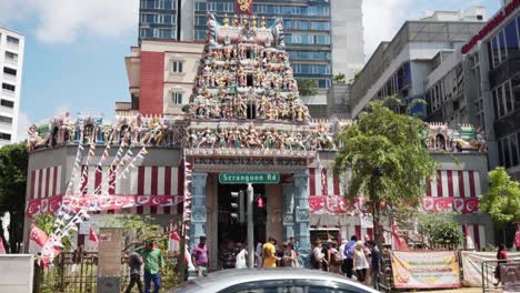 Sri-Veeramakaliamman-Hindu-Tempel-Singapur-Little-India