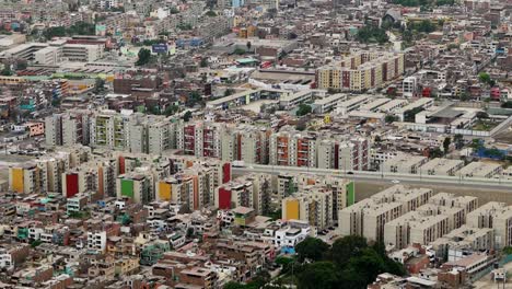 Modern-Condominium-Buildings-In-Lima-Peru-Beside-Highway