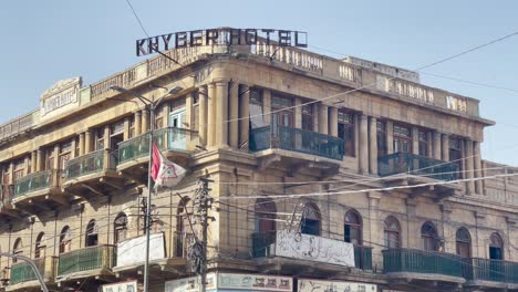Hotel-Khyber-En-Saddar-En-Karachi-Durante-El-Día