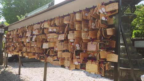 Ema-Wooden-Plaques-For-Wishes-At-Ueno-Park