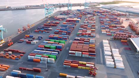 Container-port-cargo-vessel-in-export-import-business-logistics