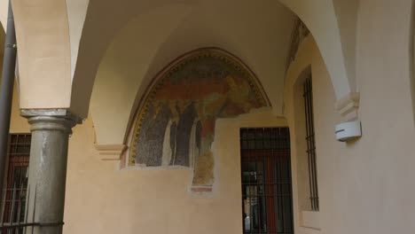 Freskomalerei-Im-Kreuzgang-Der-Kirche-San-Giacomo-In-Soncino