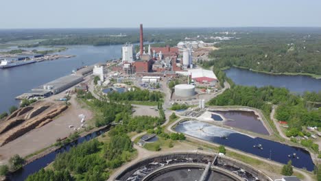 Stora-Enso-Sunila-Pulp-Mill-and-waste-water-treatment-facilities