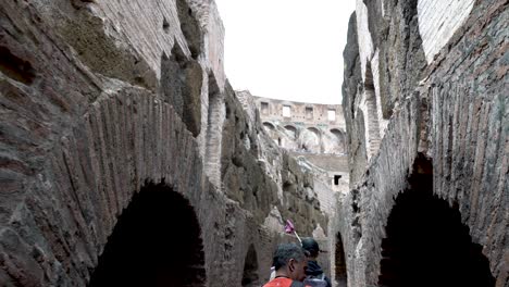 Underground-Tunnels-At-Rome's-Colosseum-in-Slow-Motion