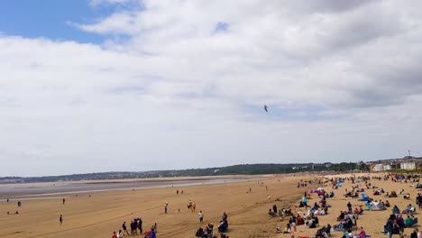 Crowd-on-Swansea-Bay-Before-Air-Show