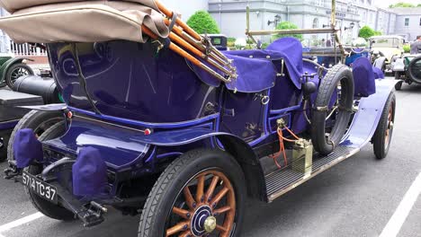 Beautiful-coachwork-and-colour-vintage-car-at-the-Gordon-Bennett-Motor-Rally-In-Kildare-Ireland-motoring-from-a-bygone-era