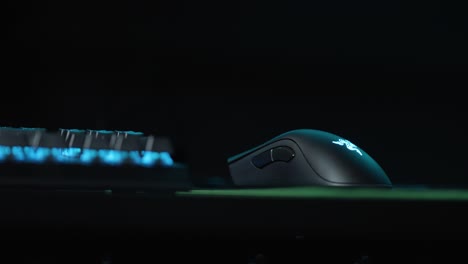 Gaming-mouse-and-keyboard-with-RGB-lights