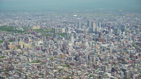 -Sapporo-Cityscape-Metropolis-Viewed-From-Mount-Moiwa