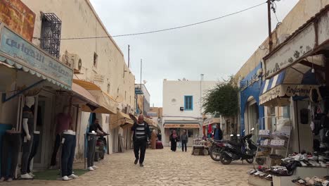Houmt-Souk-center-Djerba-island-in-Tunisia