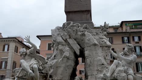 Fontana-dei-Quattro-Fiumi-Otherwise-Known-As-Fountain-Of-The-Four-Rivers-In-Piazza-Navona