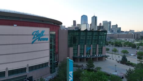 Ball-Arena-is-a-multi-purpose-indoor-arena-located-in-Denver,-Colorado