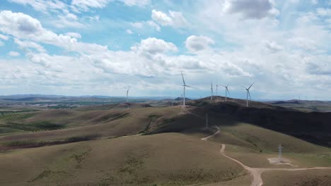Wind-power-turbines-on-a-meadow