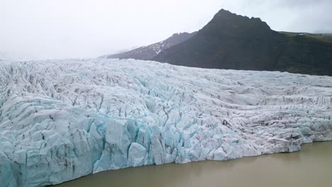 Forward-Drone-Shot-Above-Melting-Glacier