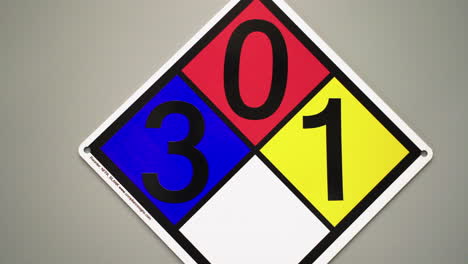Hazard-Sign-Indicating-Health-3,-Flammability-0,-Reactivity-1,-No-Special-Hazards