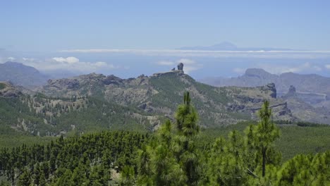 Panorama-Des-Aussichtspunkts-Pico-De-Las-Nieves-Auf-Gran-Canaria,-Spanien