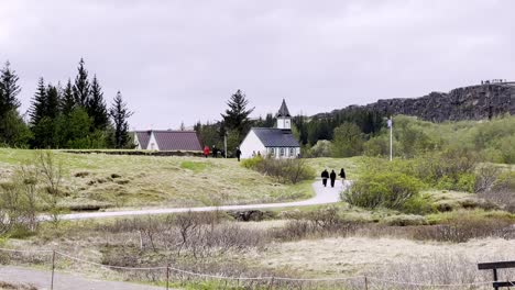 Iceland---Immerse-yourself-in-the-tranquility-of-Thingvellir-National-Park,-where-the-harmony-of-nature-and-history-collide