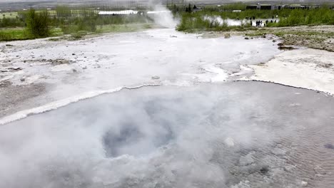 Iceland---Golden-Circle---Explore-the-geothermal-wonders-of-Iceland's-Geysir-area,-where-earth-meets-fire