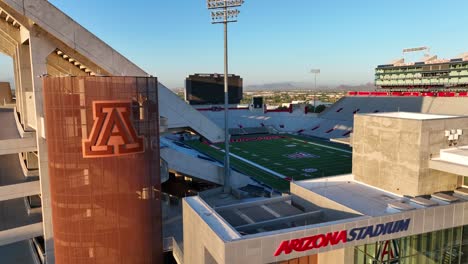 Arizona-Stadion-An-Der-Universität-Von-Arizona-In-Tucson,-Arizona
