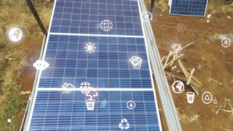 Sonnenkollektoren-Pumpen-Wasserfarm-Kenia