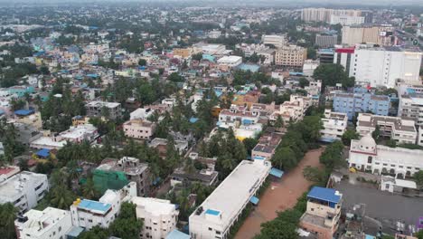 Cinematic-Footage-Of-Buildings-In-Chennai-City