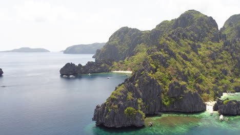 Wunderschönes-Sommerziel,-Urlaub-Auf-Der-Insel-Palawan,-Philippinen