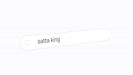 Escribiendo-Satta-King-En-El-Cuadro-De-Búsqueda-Blanco